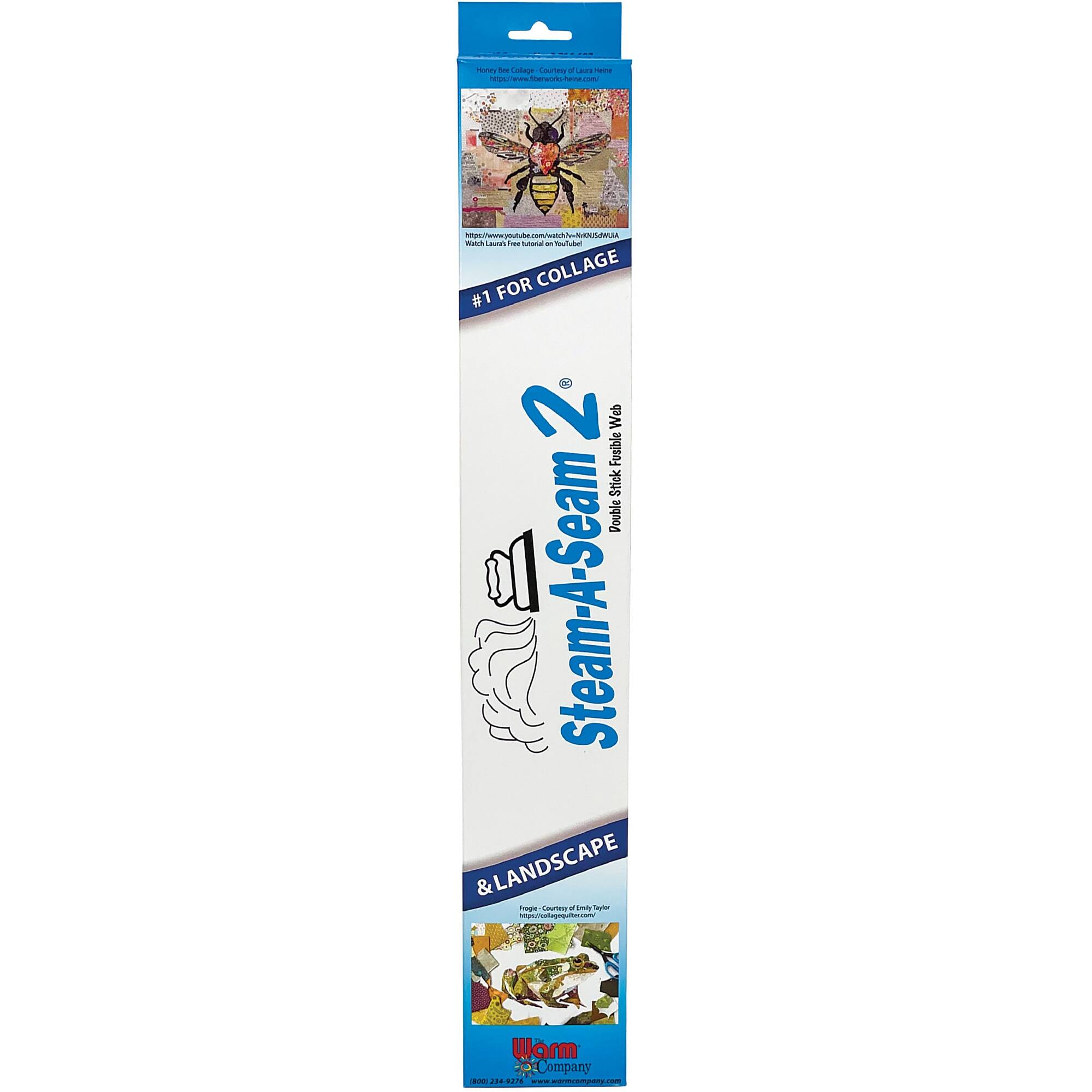 Warm Company® Steam-A-Seam 2® Fusible Web, 18" x 3yd.